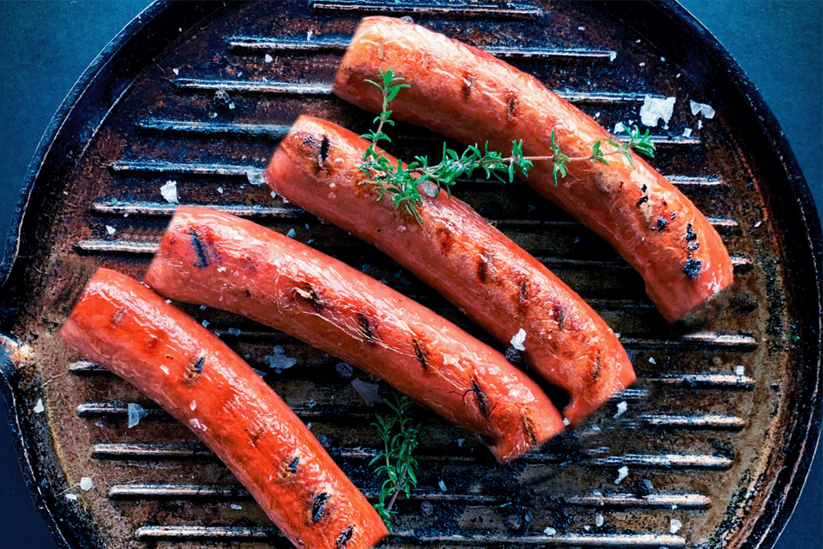 Linguiça Apimentada Vegana