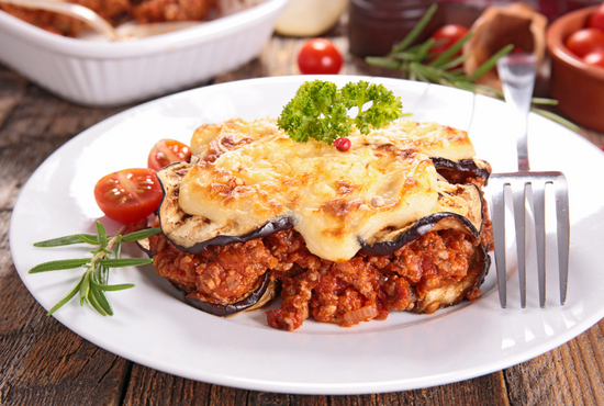 Churrasco grego - Moussaka