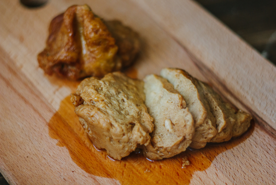 Churrasco vegano - proteína seitan