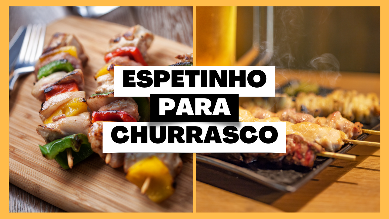 Espetinho de churrasco grego é fácil de preparar; veja a receita