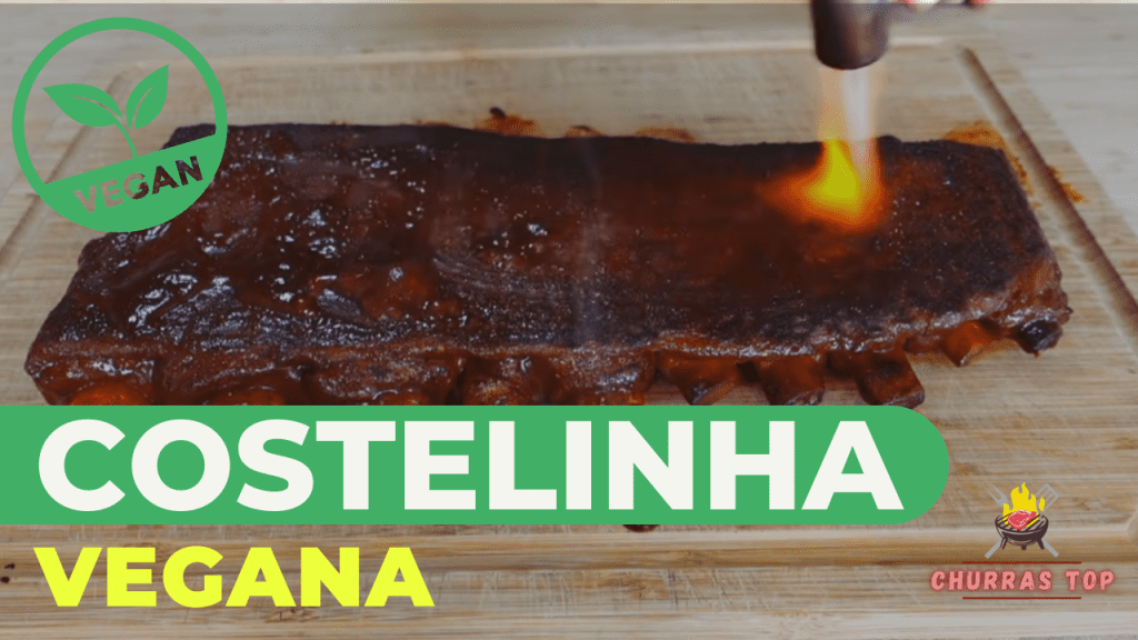 Carne vegana: Costelinha deliciosa! churrasco vegano