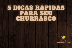 dicas rápidas para churrasco