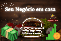 Negócio de delivery em casa