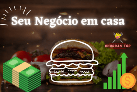 Negócio de delivery em casa