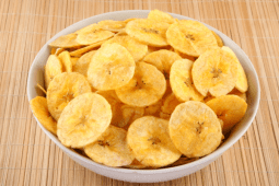 Chips de banana verde